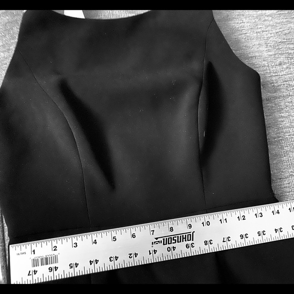 Black Halo Dress Black & White Sheath Dress size 8 - Picture 11 of 13
